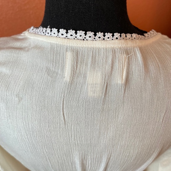 Cleobella Maxi Dress. Ivory. Size Large. - Picture 4 of 13